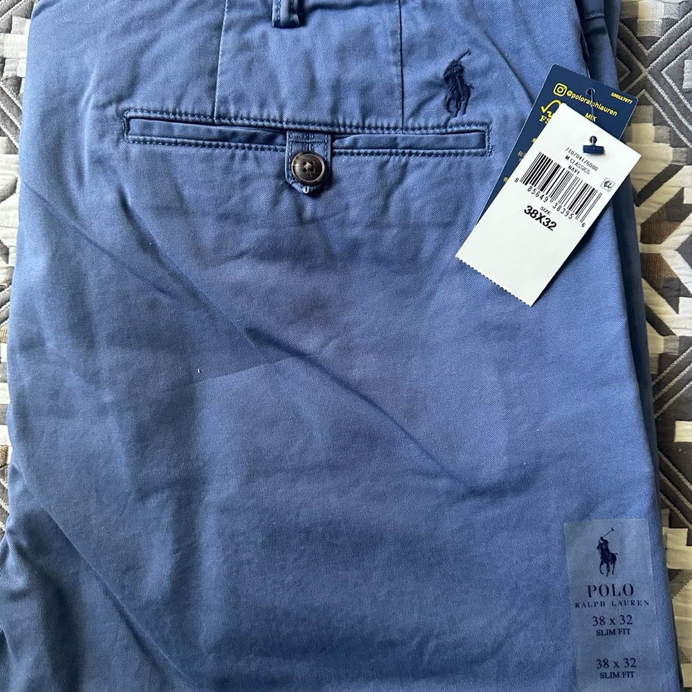 Polo by Ralph Lauren Blue Chino Pants